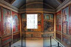 Met Highlights 05-1 Roman Cubiculum (bedroom) from the Villa of P. Fannius Synistor at Boscoreale